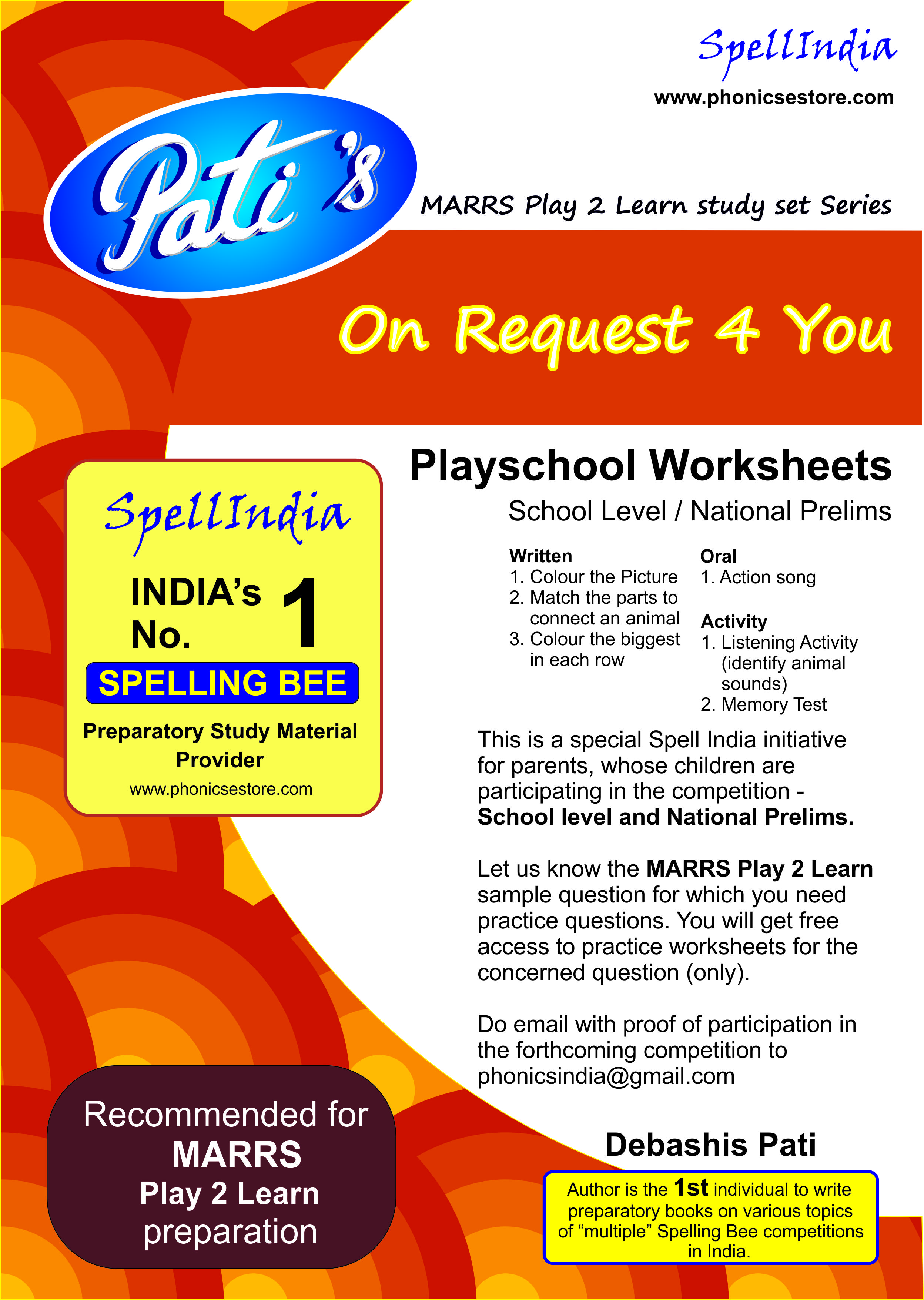 marrs play 2 learn playschool books